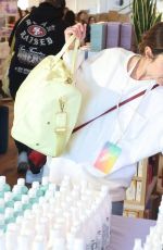 COBIE SMULDERS Helping with LA Fire Relief Donations at Babylist in Los Angeles 01/21/2025