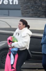 COLEEN and Wayne ROONEY Leaves Chill Factore in Manchester 01/18/2025