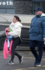 COLEEN and Wayne ROONEY Leaves Chill Factore in Manchester 01/18/2025