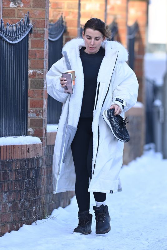 COLEEN ROONEY Leaves a Gym in Cheshire 01/10/2025