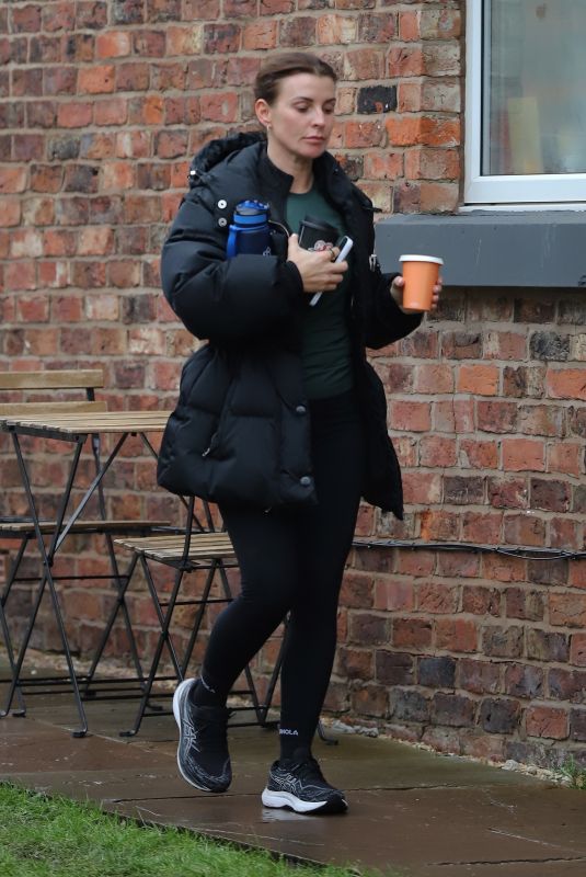 COLEEN ROONEY Leaves an Early Morning Gym Session in Alderley Edge 01/14/2025