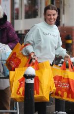 COLEEN ROONEY Out Shopping in Wilmslow 01/07/2025