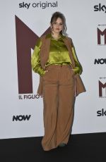 COSIMA CENTURIONI at M - Son of the Century Photocall in Rome 01/04/2025
