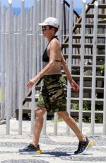 CRISTINA CORDULA Walks at Ipanema Boardwalk in Rio 01/02/2025