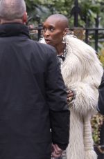 CYNTHIA ERIVO Leaves Chiltern Firehouse in London 01/23/2025