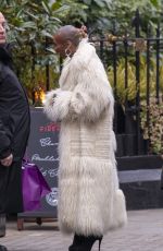 CYNTHIA ERIVO Leaves Chiltern Firehouse in London 01/23/2025