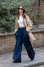 DAISY EDGAR-JONES Arrives at Almeida Theatre in London 01/20/2025