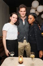 DAISY RIDLEY at 22 + 1 Screening Afterparty at The Mayfair Hotel in London 01/22/2025