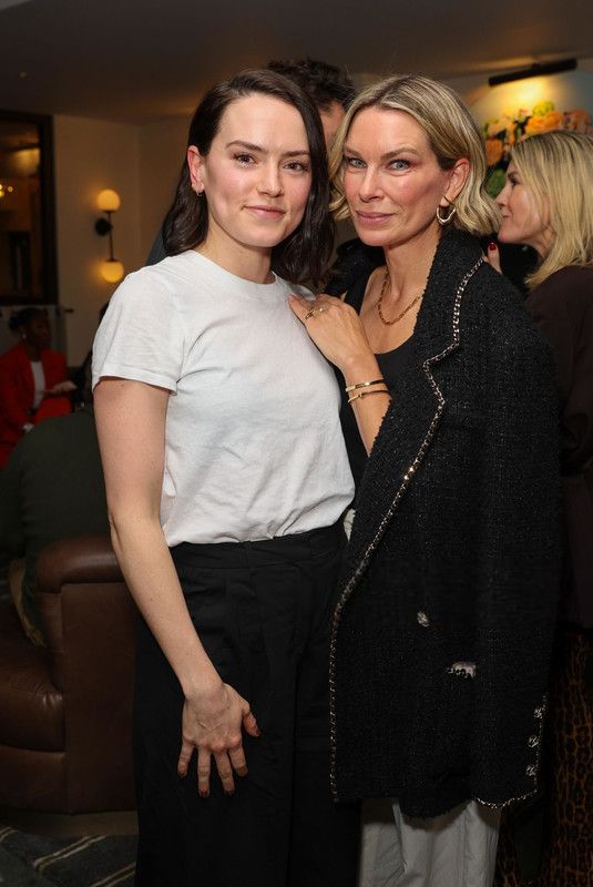DAISY RIDLEY at 22 + 1 Screening Afterparty at The Mayfair Hotel in London 01/22/2025