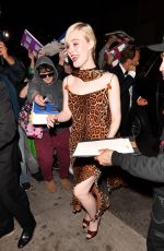 DAKOTA and ELLE FANNING Arrives at Walt Disney Company Golden Globes Afterparty in Beverly Hills 01/05/2025