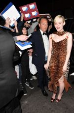 DAKOTA and ELLE FANNING Arrives at Walt Disney Company Golden Globes Afterparty in Beverly Hills 01/05/2025