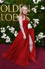 DAKOTA FANNING at 82nd Annual Golden Globes Awards in Beverly Hills 01/05/2025