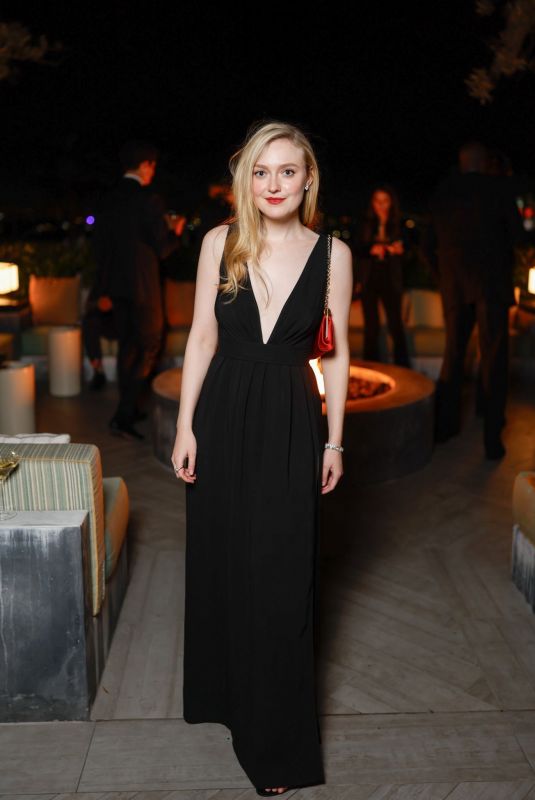 DAKOTA FANNING at Mathur & Michael Braun