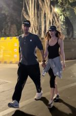 DAKOTA JOHNSON and Chris Martin Out in Mumbai 01/17/2025