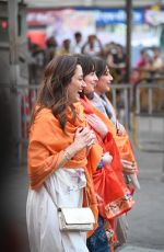 DAKOTA JOHNSON Visiting Iconic Siddhivinayak Temple in Mumbai 01/18/2025