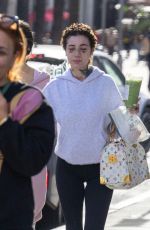 DANIELLE BREGOLI Leaves a Facial Treatment Center in Los Angeles 01/24/2025