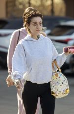 DANIELLE BREGOLI Leaves a Facial Treatment Center in Los Angeles 01/24/2025