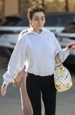 DANIELLE BREGOLI Leaves a Facial Treatment Center in Los Angeles 01/24/2025