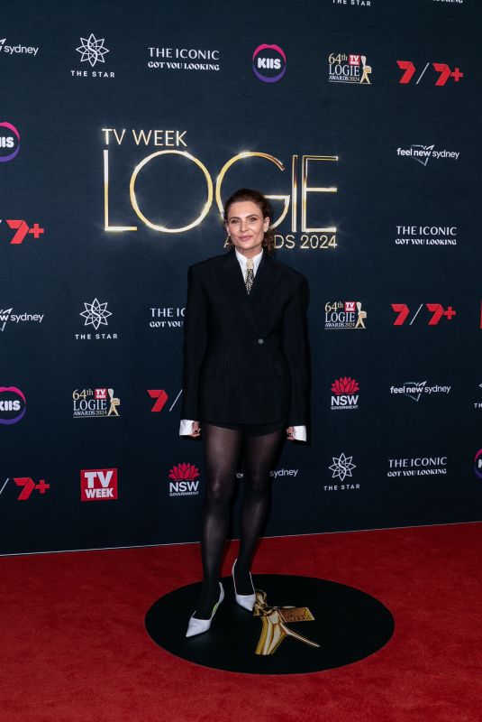 DANIELLE CORMACK at 64th TV WEEK Logie Awards at The Star in Sydney 08/18/2024