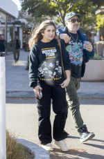 DANIELLE FISHEL Out for Lunch Date in Studio City 01/07/2025