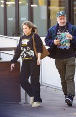 DANIELLE FISHEL Out for Lunch Date in Studio City 01/07/2025