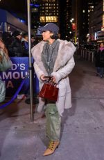 DASCHA POLANCO Arrives at Knicks Game at Madison Square Garden 01/09/2025