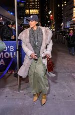 DASCHA POLANCO Arrives at Knicks Game at Madison Square Garden 01/09/2025