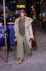 DASCHA POLANCO Arrives at Knicks Game at Madison Square Garden 01/09/2025