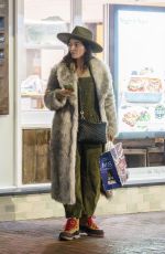 DAVINA MCCALL Enjoying a Pampering Session at a Salon in Kent 01/10/2025