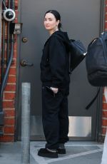 DEMI LOVATO Heading to a Studio in an Los ANgeles 01/28/2025