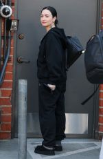 DEMI LOVATO Heading to a Studio in an Los ANgeles 01/28/2025