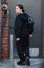 DEMI LOVATO Heading to a Studio in an Los ANgeles 01/28/2025