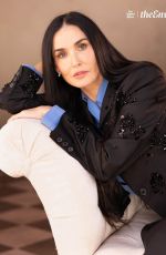 DEMI MOORE for Los Angeles Times Actress Roundtable, January 2025