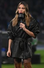 DILETTA LEOTTA at SSC Napoli vs Juventus FC Game 01/25/2025