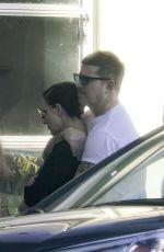 DITA VON TEESE and Adam Rajcevich Out for Coffee in Classic Mercury Cougar in Los Feliz 01/06/2025