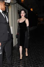 DITA VON TEESE Leaves Pre-Golden Globes Party at Chateau Marmont Hotel in Los Angeles 01/04/2025