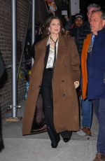 DREW BARRYMORE Arrives at 92NY at TCM Film Classic Festival in New York 01/25/2025