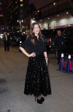 DREW BARRYMORE Arrives for Late Show with Stephen Colbert in New York City 01/28/2025
