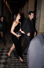 DUA LIPA and Callum Turner Celebrates Their Engagement at Costes in Paris 01/28/2025