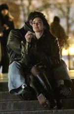 DUA LIPA and Callum Turner Enjoying a Romantic Evening Out in Paris 01/27/2025