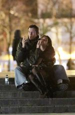 DUA LIPA and Callum Turner Enjoying a Romantic Evening Out in Paris 01/27/2025