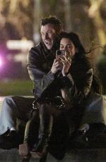 DUA LIPA and Callum Turner Enjoying a Romantic Evening Out in Paris 01/27/2025