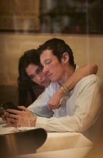 DUA LIPA and Callum Turner Enjoying a Romantic Evening Out in Paris 01/27/2025