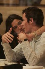DUA LIPA and Callum Turner Enjoying a Romantic Evening Out in Paris 01/27/2025