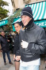 DUA LIPA and Callum Turner Out for Lunch in Paris 01/28/2025