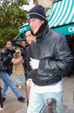 DUA LIPA and Callum Turner Out for Lunch in Paris 01/28/2025