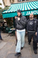 DUA LIPA and Callum Turner Out for Lunch in Paris 01/28/2025