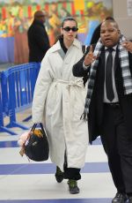 DUA LIPA Arrives at JFK Airport in New York 01/23/2025