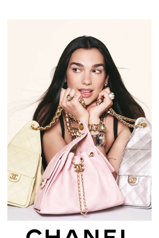 DUA LIPA for Chanel 2025 Handbag Campaign