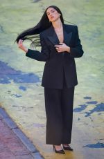DUA LIPA Shooting a Commercial for YSL Perfume in Santiago de Chile 01/18/2025